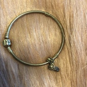 Pandora Iconic charm bracelet, with charm